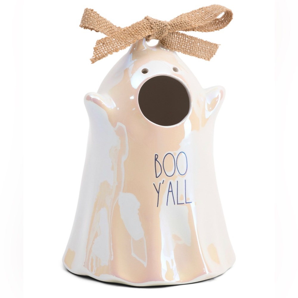Rae Dunn BOO Y’ALL ghost decor